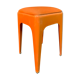 Vintage orange stool Ami, design 1960