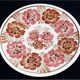 Decorative plate, faience Włocławek, Poland, 1960s
