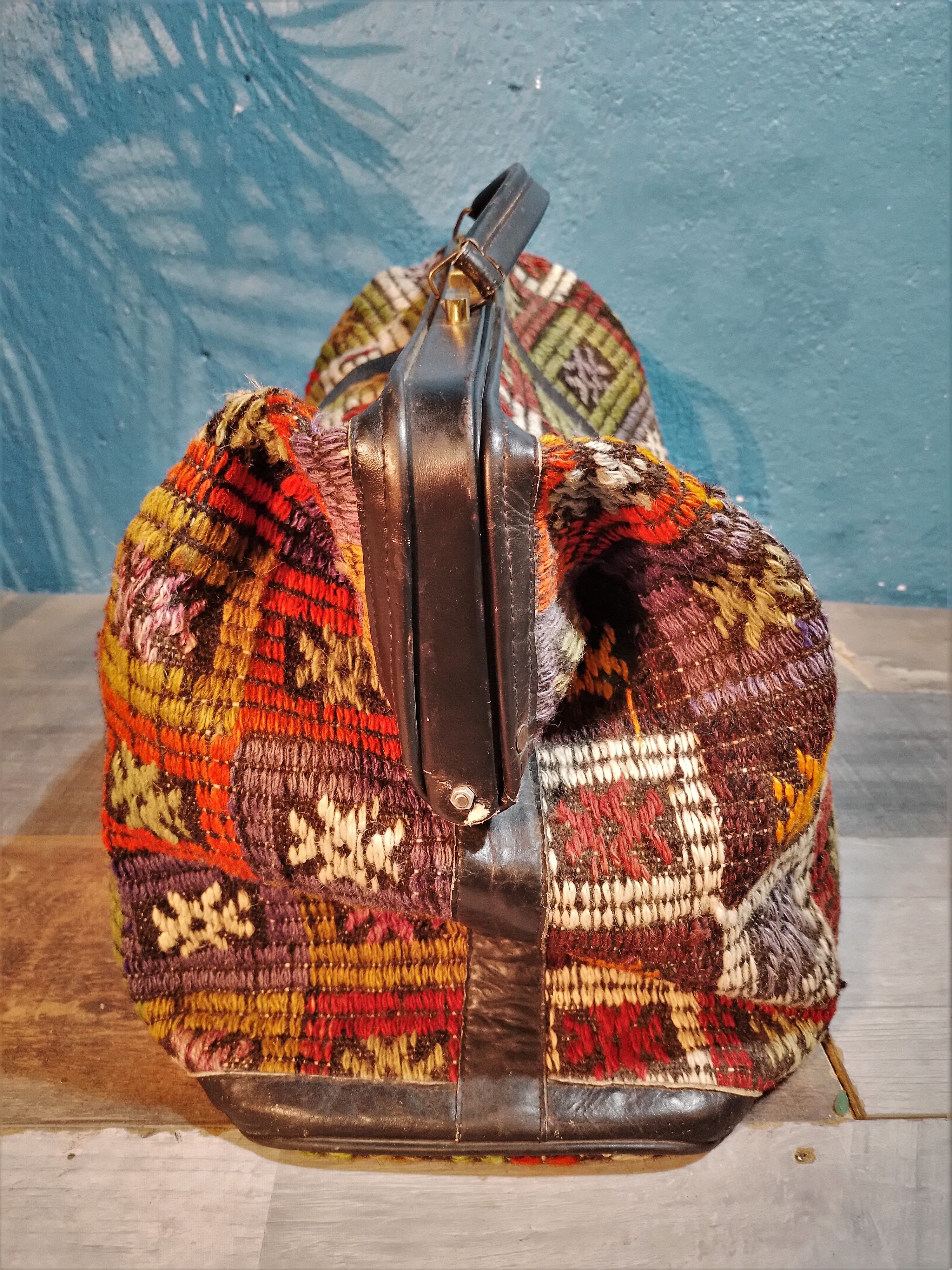 Travel bag "Kilim" 1960s