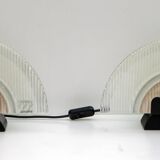 Pair of Altarte Italian Murano Glass Table Lamps by Stilkronen, 1992