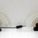 Pair of Altarte Italian Murano Glass Table Lamps by Stilkronen, 1992