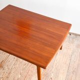 Table à manger danoise Mid-Century Modern en teck, Danemark, années 1960