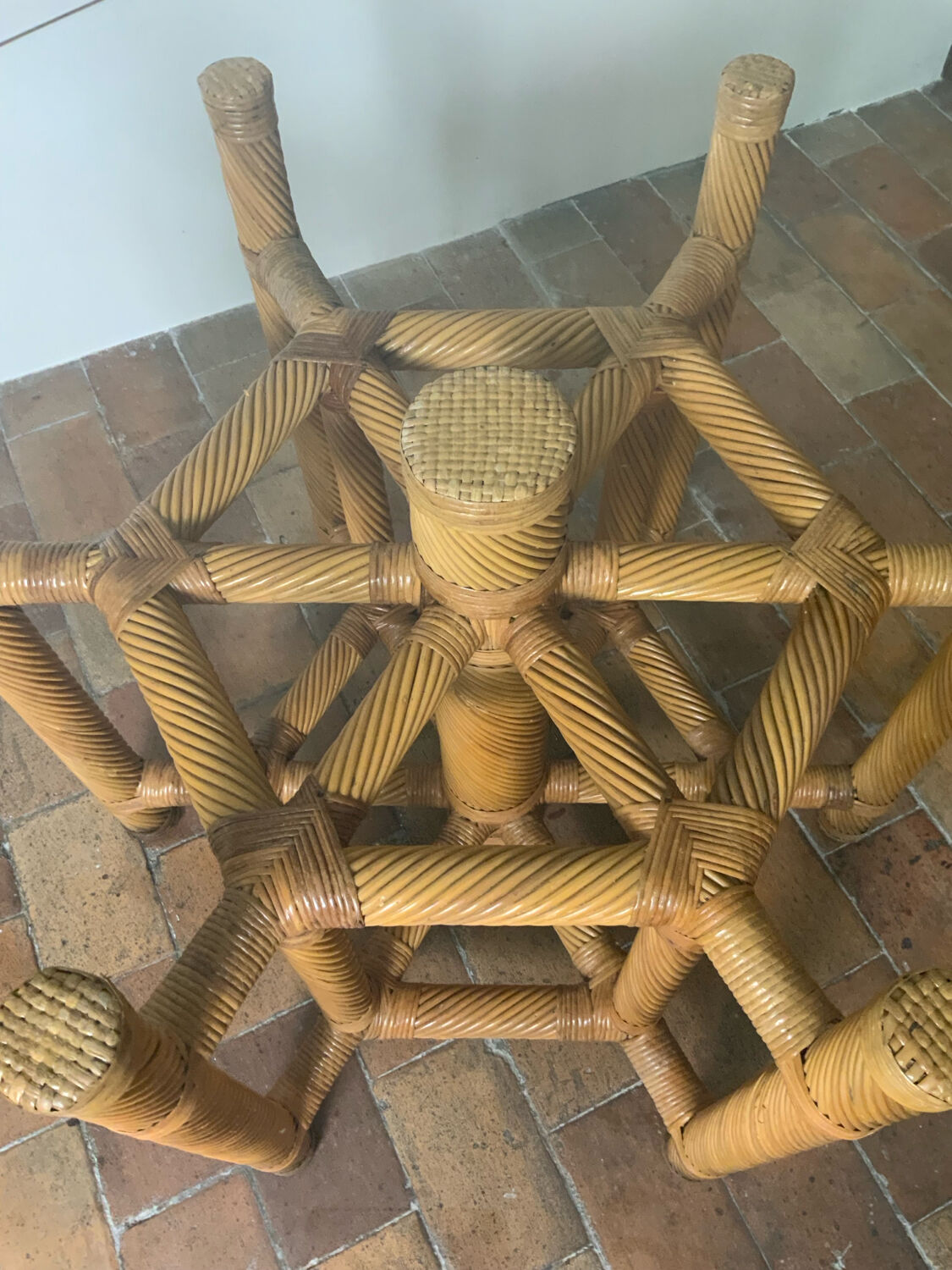 Modern and organic dining table