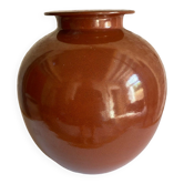 Vintage stoneware ceramic vase