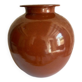 Vintage stoneware ceramic vase