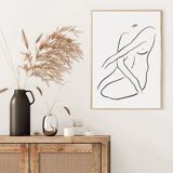 Morning woman - 30x42cm