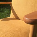 Vintage chair feet yellow compass - 60s