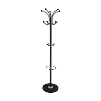 Black marble parrot coat holder