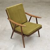 Boomerang armchair by Antonin Suman for Ton Bystrice Thonet 1960