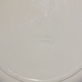Vintage round dish in earthenware from Salins France - 29 cms