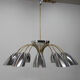 Huge space age chandelier, 1960