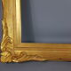 Former Original gold leaf gilding key frame, Style Louis XV 76x61 leafing 61x46.4 cm SB116