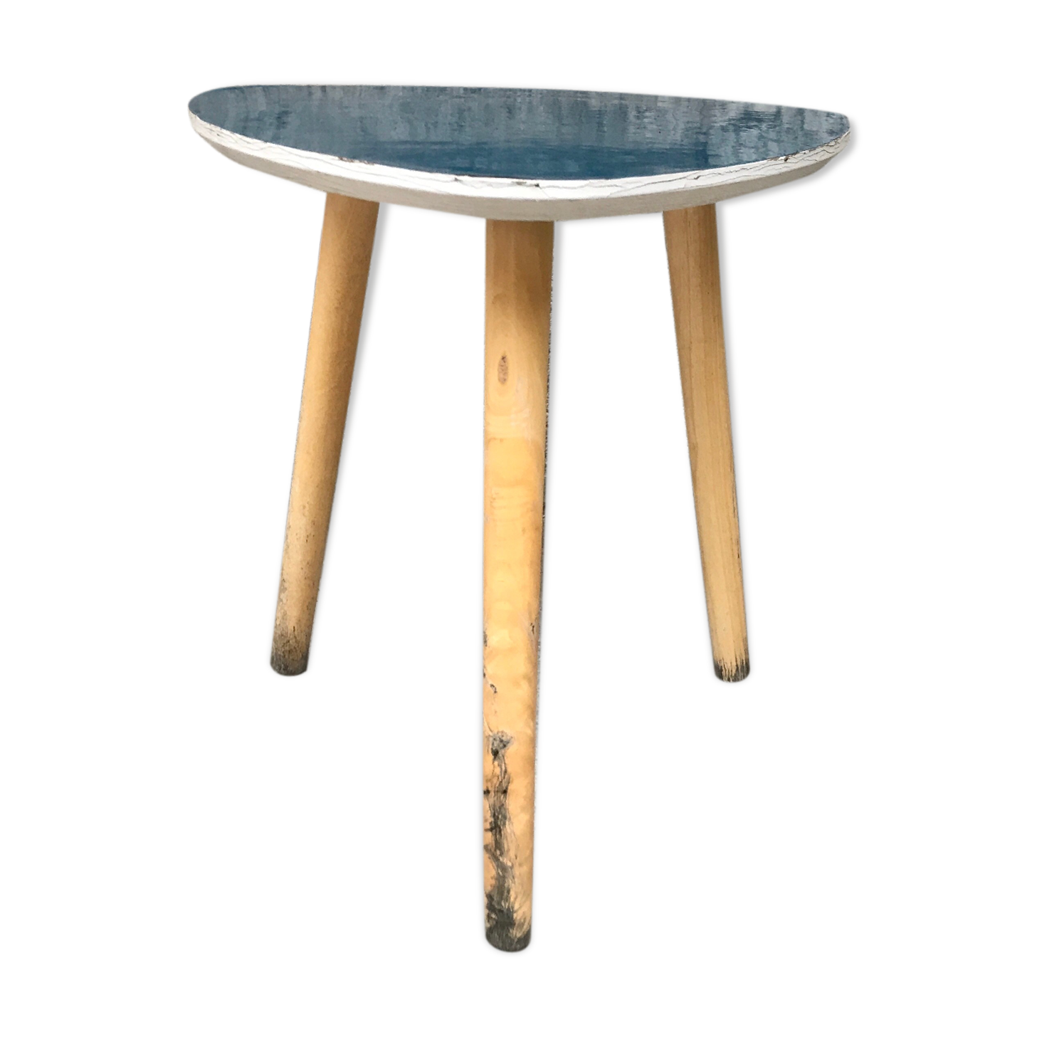 Triangular coffee table 1970