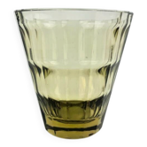 Ellis Berg pour Kosta Boda, vase en cristal fumé taillé, Suède, 1930