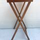 Paire de tables pliantes