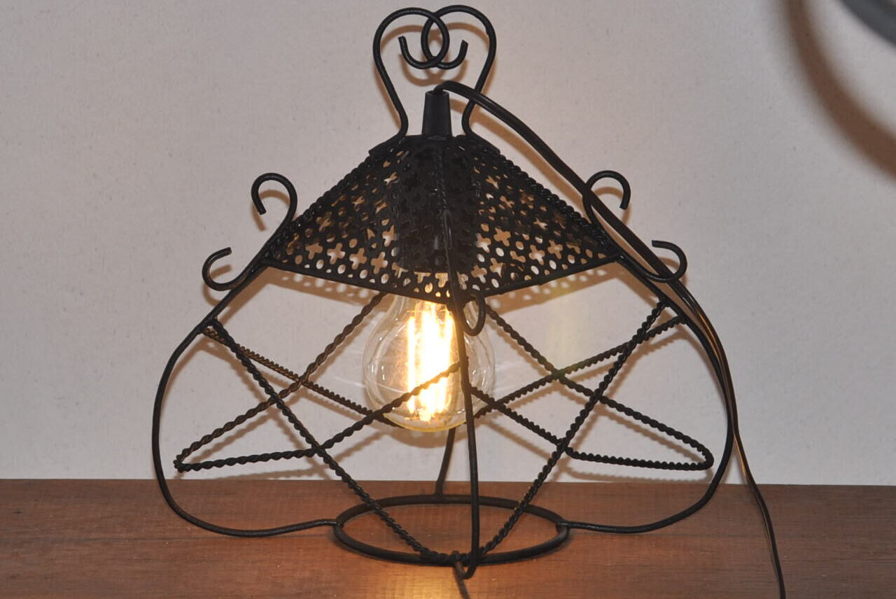 Vintage metal lantern