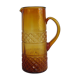 Vintage pitcher – amber glass