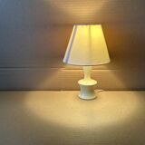 Small antique wooden lamp