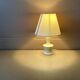 Small antique wooden lamp