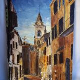 Tableau "ruelle de Sanary sur Mer"