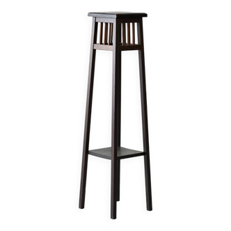 Vintage Swedish Wood Pedestal