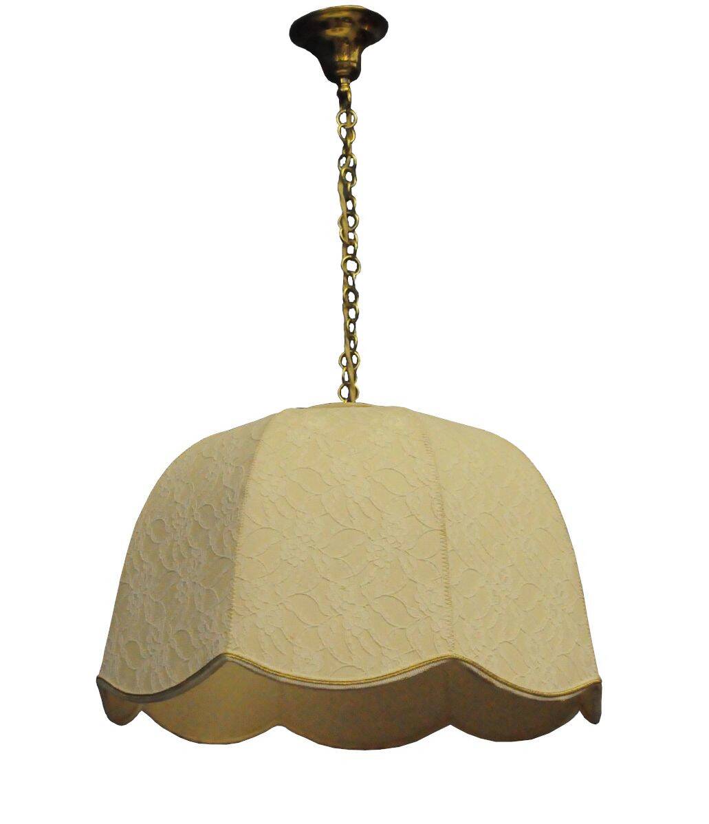 Plafonnier en dentelle, Allemagne 1970