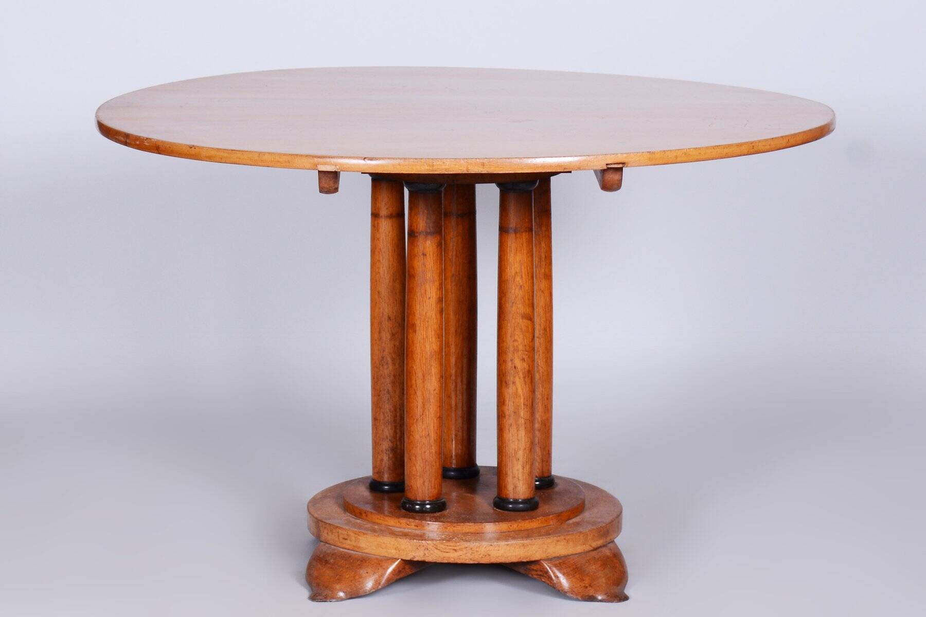 Biedermeier Dining Table in Oak, Austria, 1830s