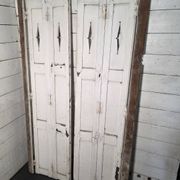 Pair of old shutters