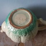 Teapot coffee maker pitcher melon in slippery water