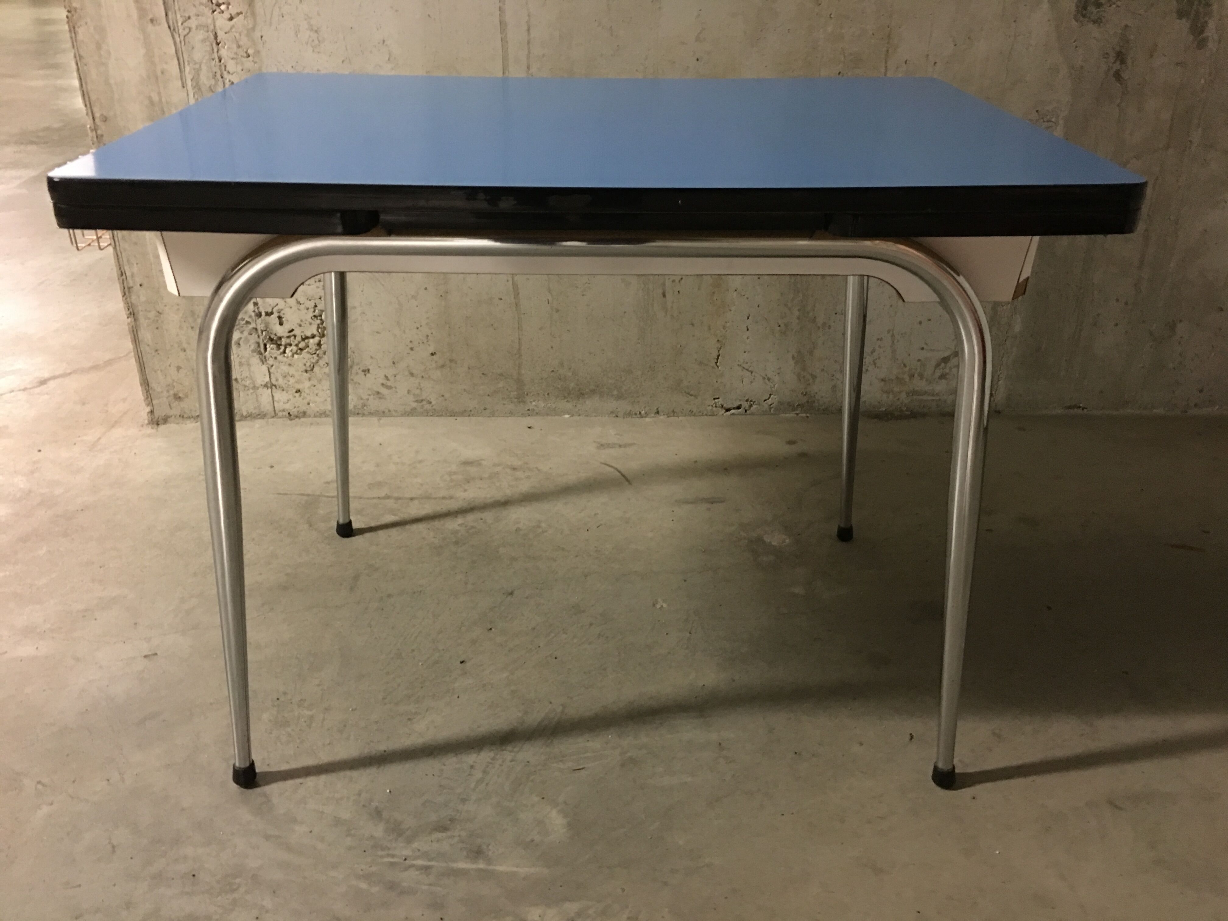 Table en formica années 60