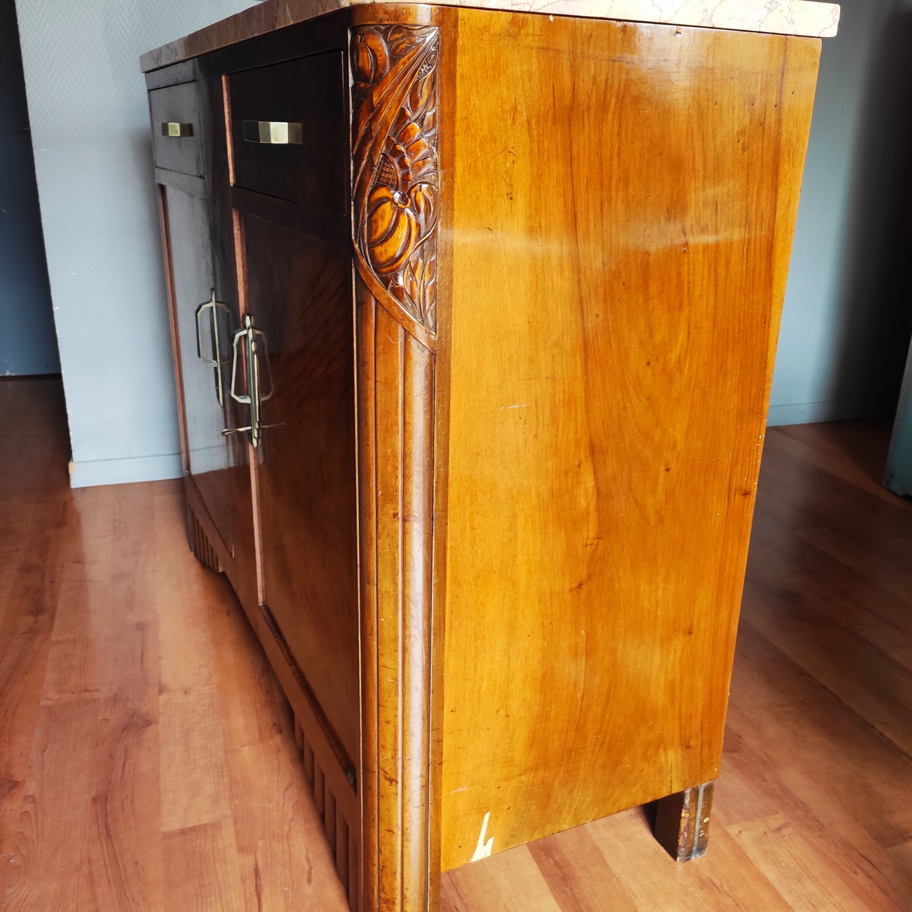 Antique art deco buffet