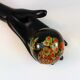 Vintage murano glass sulfide or paper press
