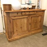 Double-sided grocer counter