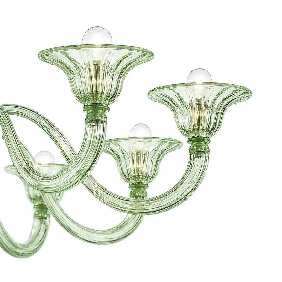 Modern Rigadin Murano Glass Chandelier by Simoeng