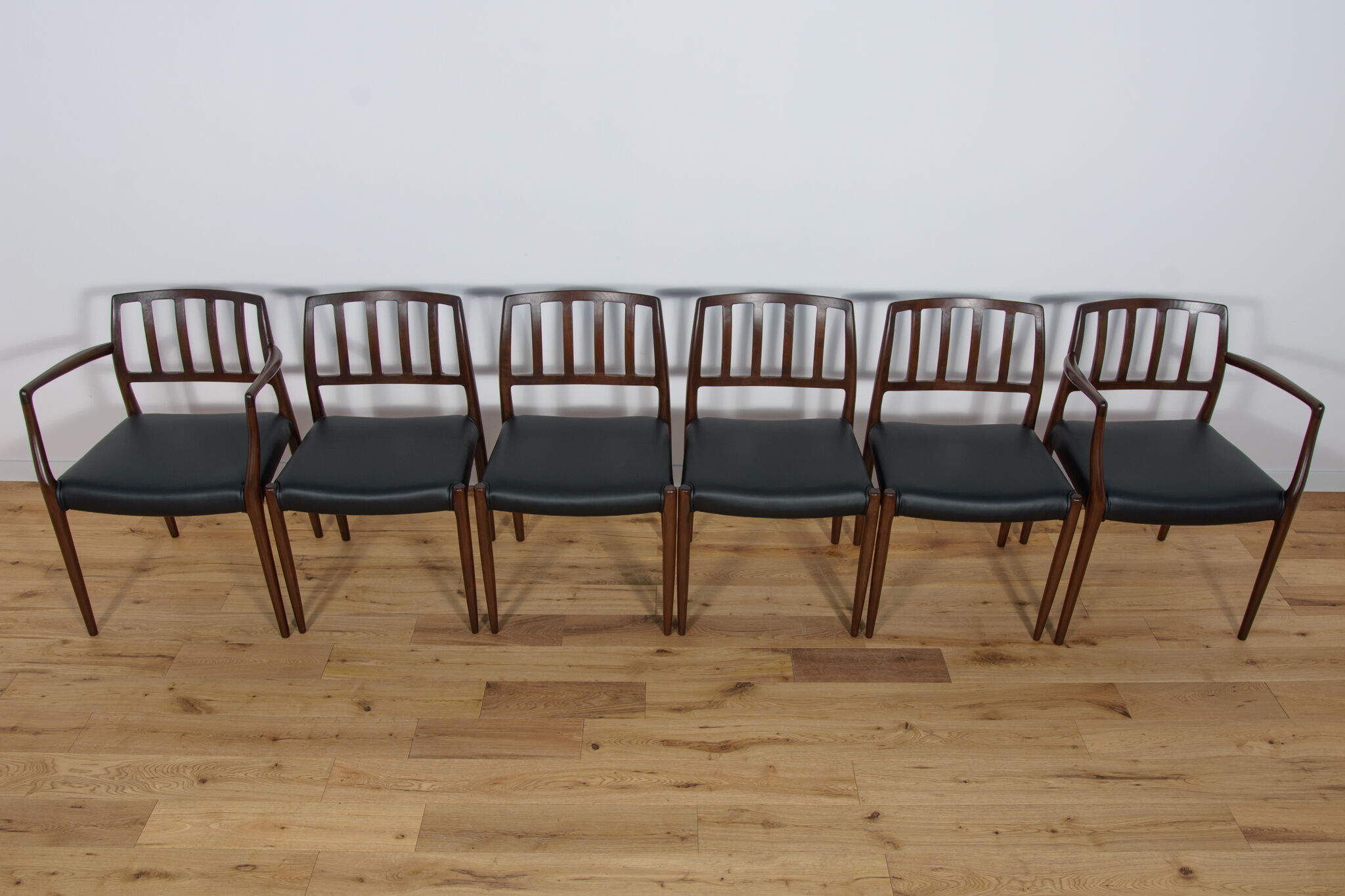 Chairs model No. 83 by Niels O. Møller for J.L. Møllers Møbelfabrik