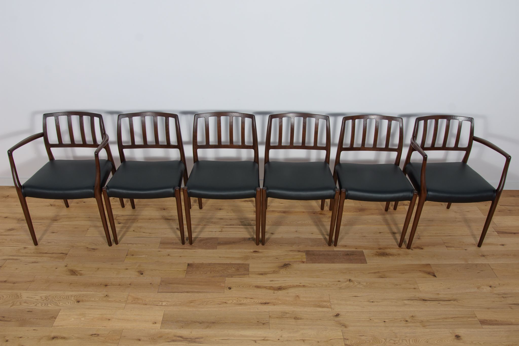 Chairs model No. 83 by Niels O. Møller for J.L. Møllers Møbelfabrik