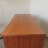 Buffet sliding teak doors by Gunther Renkel for Rego