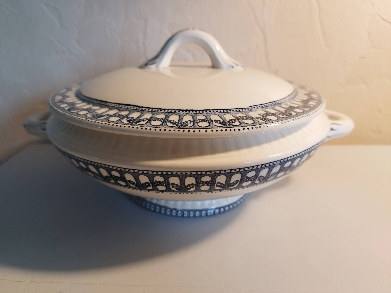 Soup tureen Salins Terre de Fer