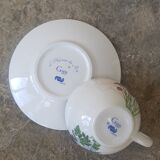 Set of 2 cups Gien L'Herbier du Roy