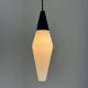 Ancienne suspension scandinave en opaline