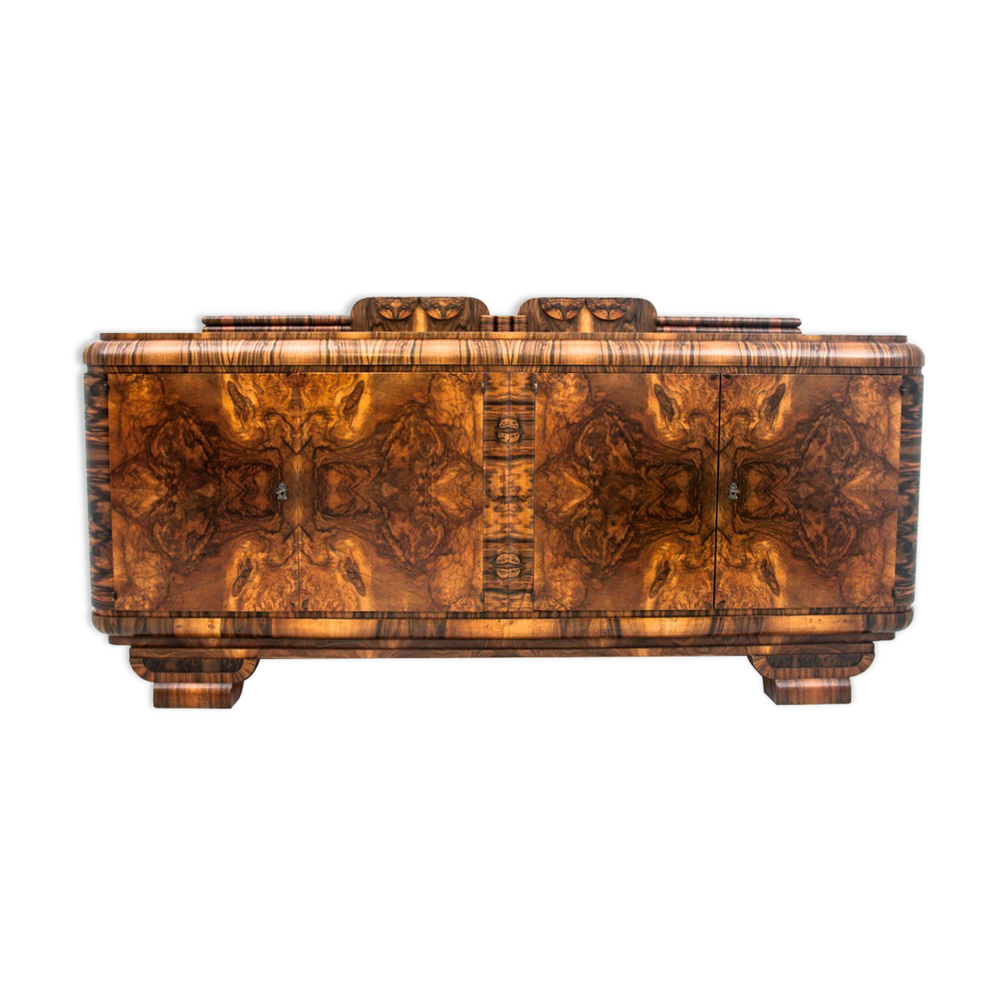 Art Deco Sideboard, Poland, 1940s