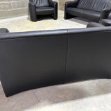 Canapés and Matteo Grassi vintage leather armchairs