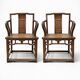 Chaises en Bois Hongmu, Chine, 1890s, Set de 2