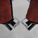 Seventies design special chromed metal Falcon chairs and table by Sigurd Re