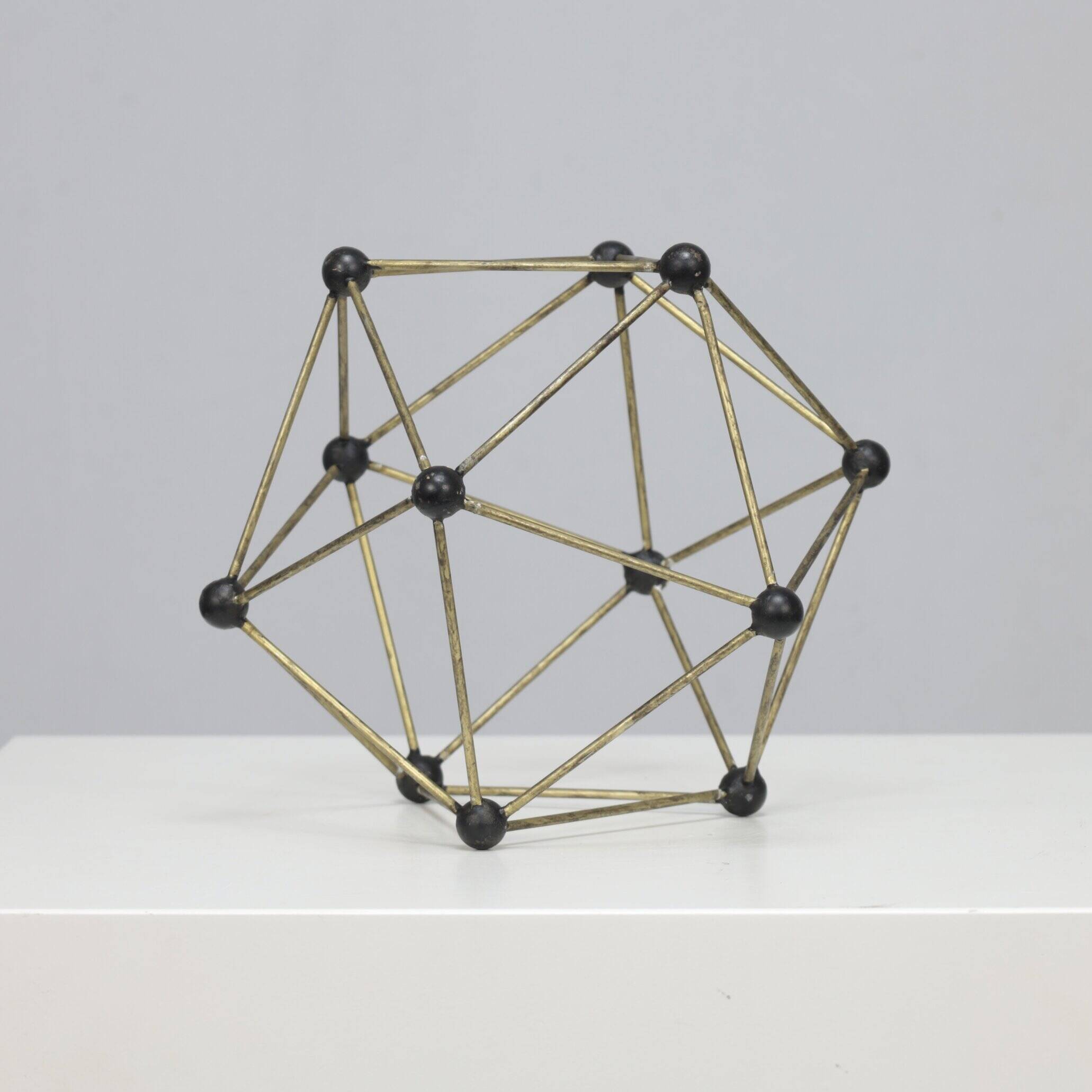 Handmade Atomium Model Sculpture, Belgium, 1960s