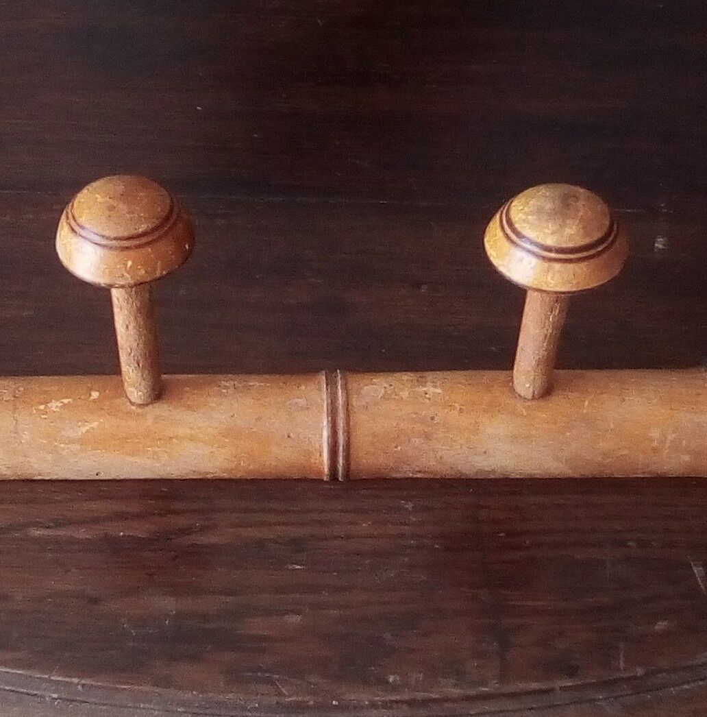 40/50s wooden coat rack