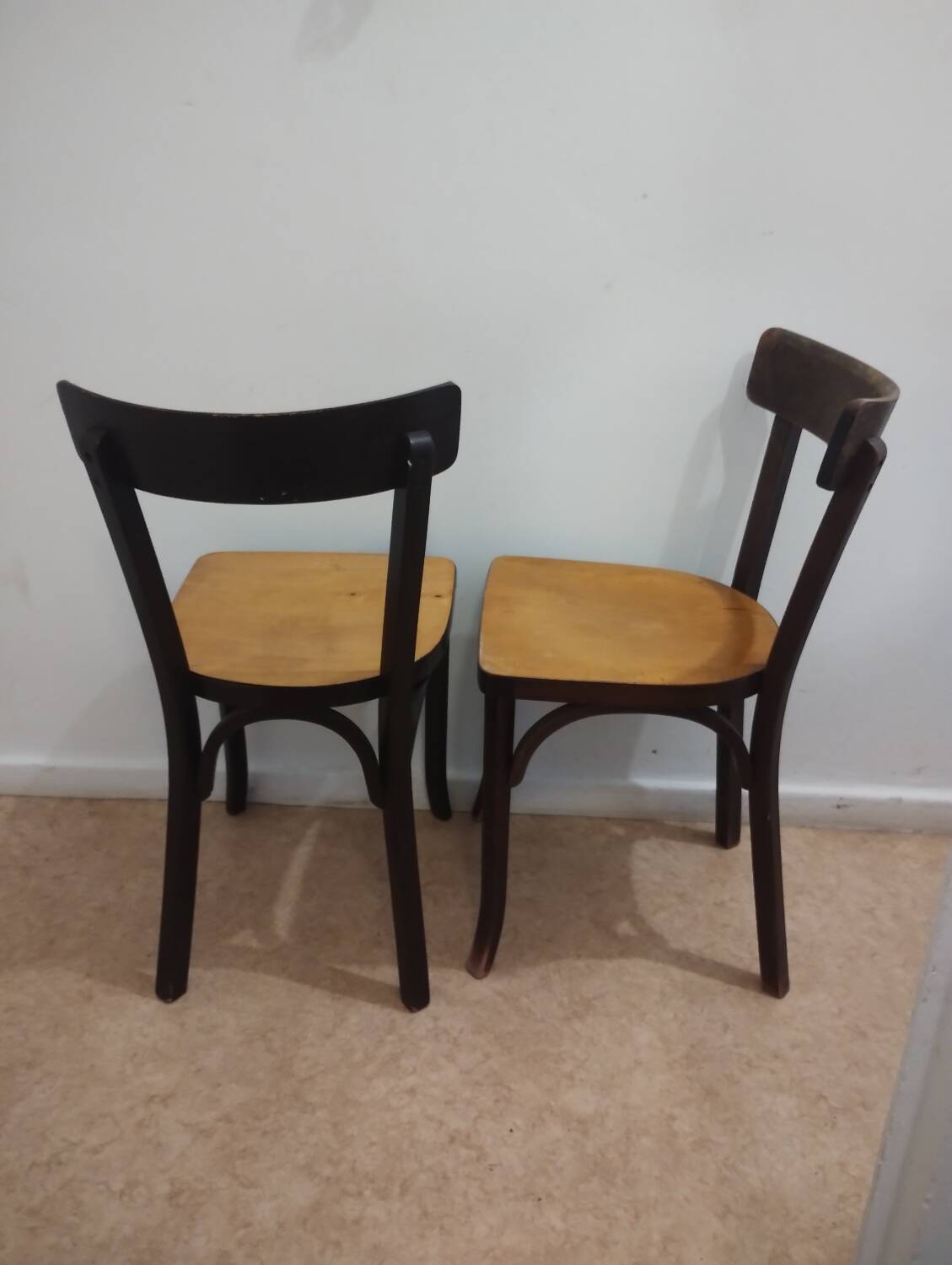 Chaises de bistrot Baumann