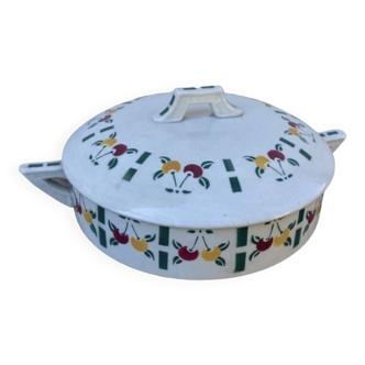 Multicolored Gien tureen