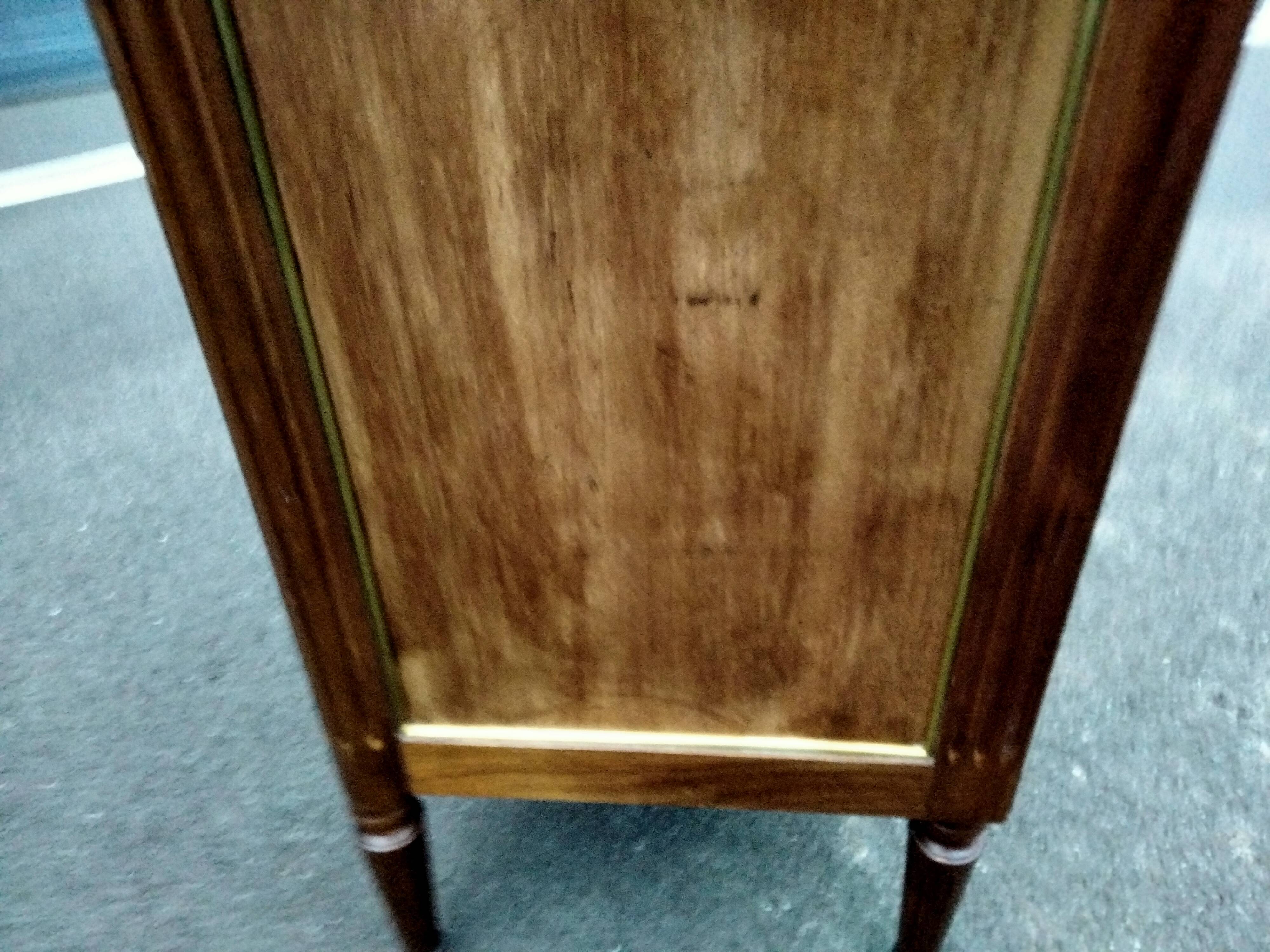 Commode style louis xvi ancienne plateau marbre