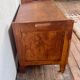 Toy chest / bench for children vintage rattan oak